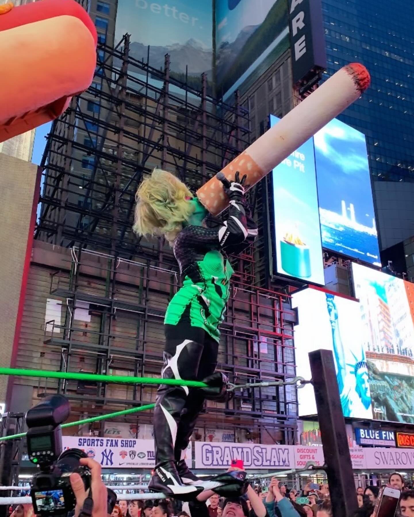 *Choke Hole* Times Square, 2024
